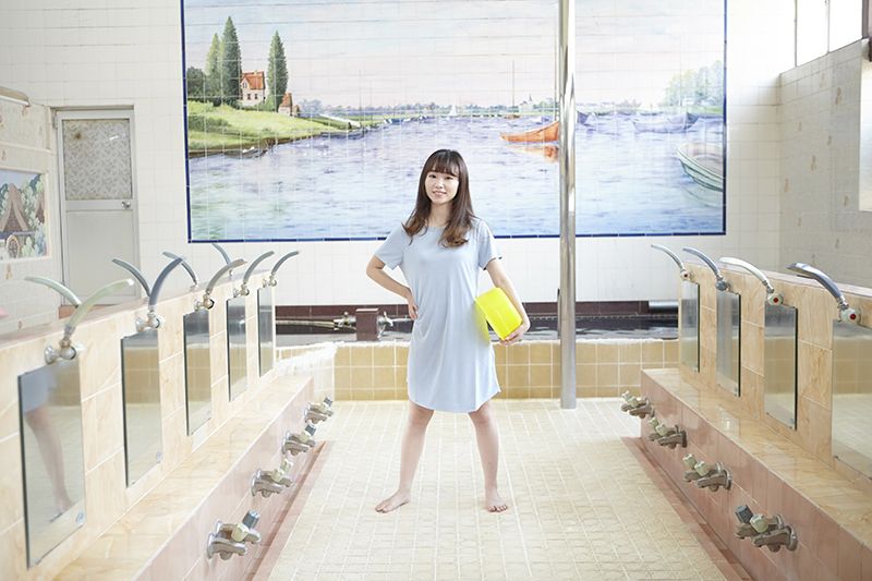 vòi sen nhà tắm công cộng Sento